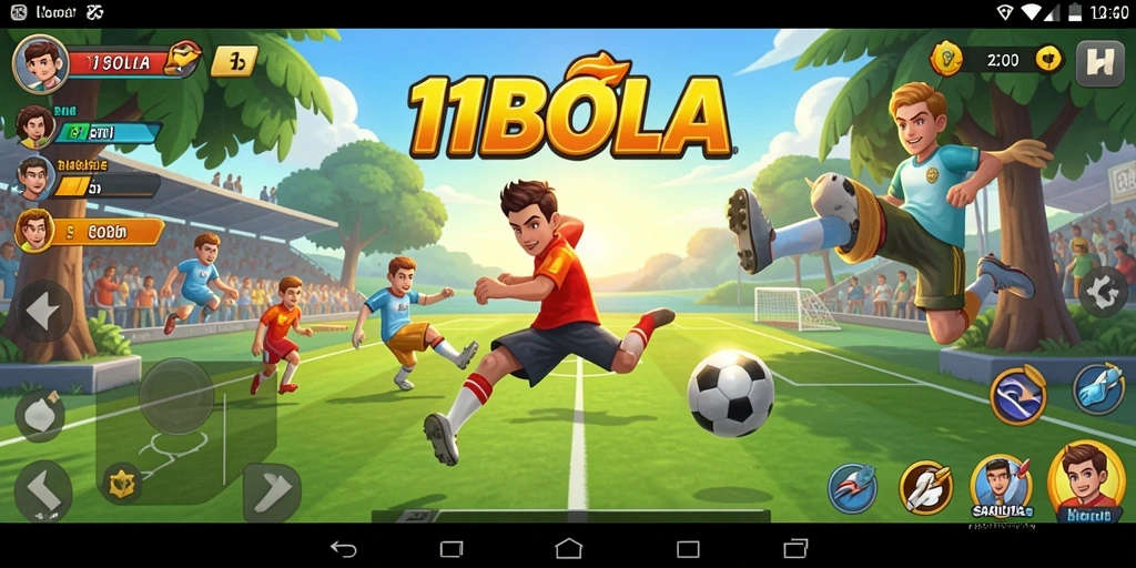 Tampilan gameplay <strong>11BOLA</strong> yang menarik dan mengasyikkan.