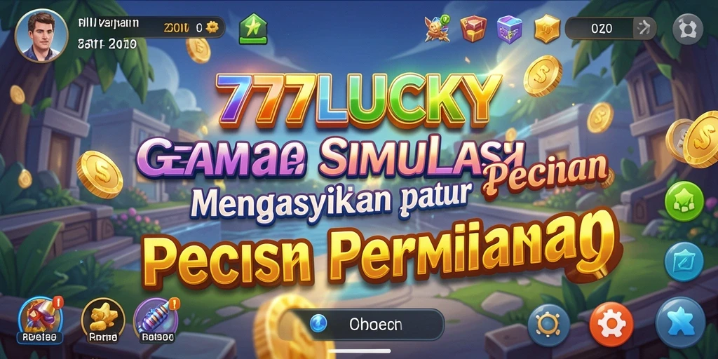 Screenshot gameplay menampilkan aksi seru dalam simulasi 777LUCKY.