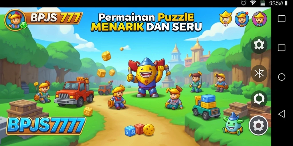 Screenshot gameplay BPJS777 dengan tantangan puzzle yang menarik.