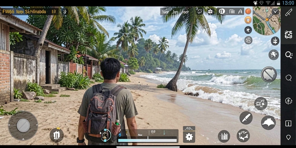 Screenshot utama FW66 menampilkan momen menarik dalam gameplay Simulation.