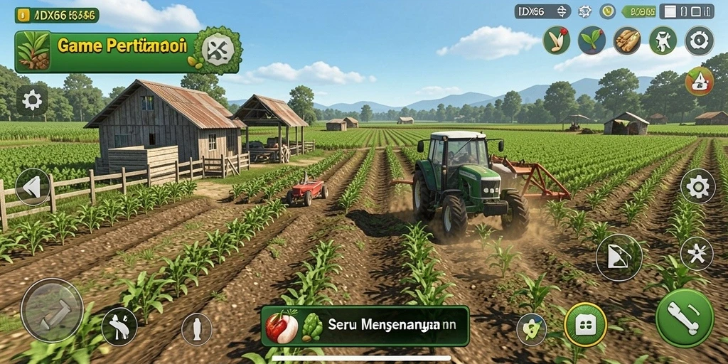 Gameplay menarik di IDX66 dengan grafik pertanian yang memikat.