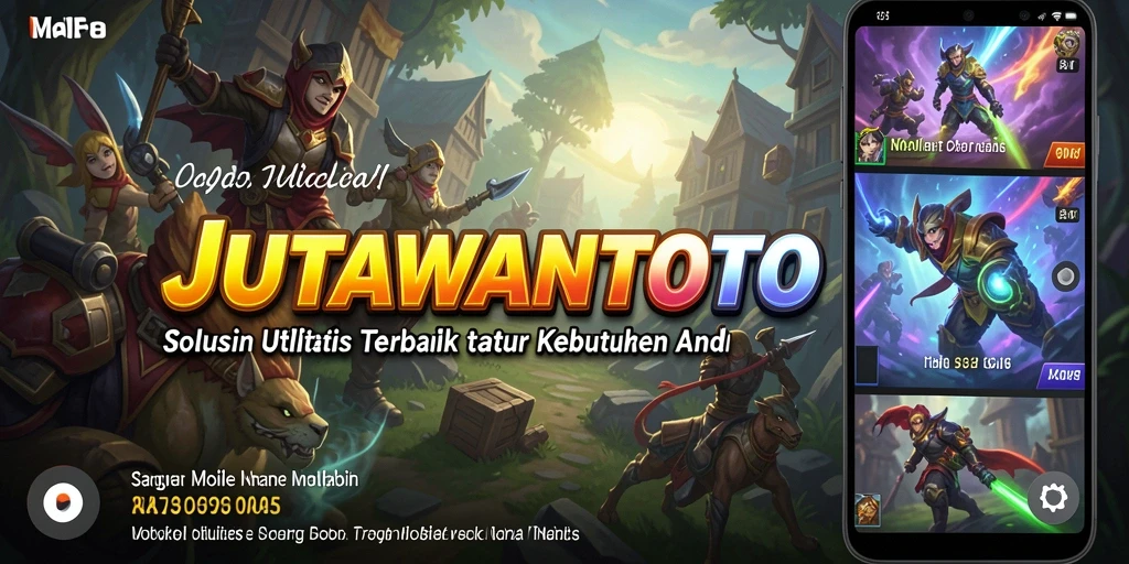 Tampilan antarmuka JUTAWANTOTO yang intuitif dan informatif.