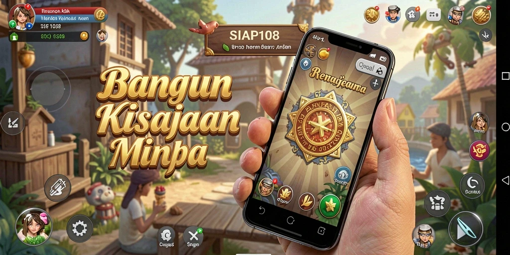 Tangkapan layar gameplay SIAP108 dengan elemen Tycoon yang menarik.