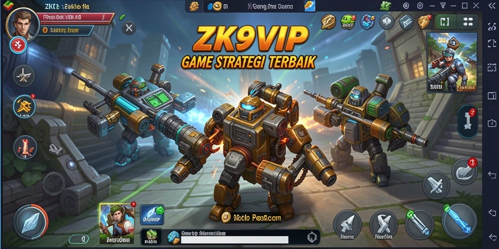 Tampilan gameplay ZK9VIP yang menakjubkan dan menyenangkan.